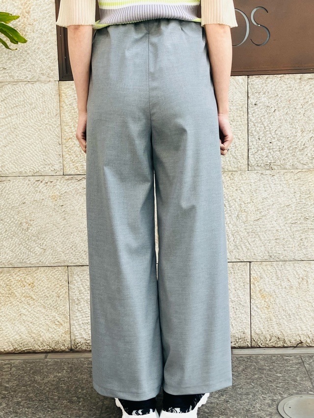 MARECHAL　TERRE　ZMT251PT037　マルシャルテル　定番ワイドパンツ　BLACK / GRAY / LIGHT BEIGE / KHAKI