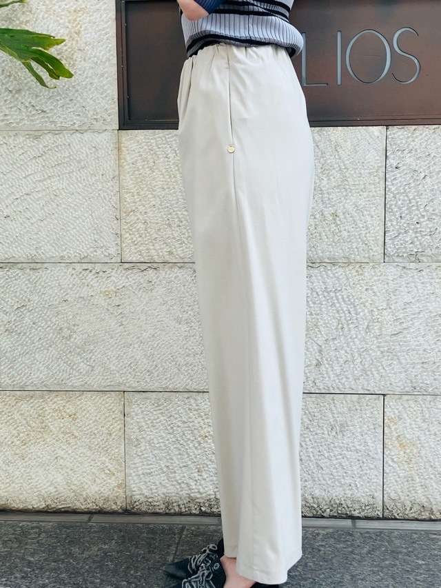 MARECHAL　TERRE　ZMT251PT037　マルシャルテル　定番ワイドパンツ　BLACK / GRAY / LIGHT BEIGE / KHAKI