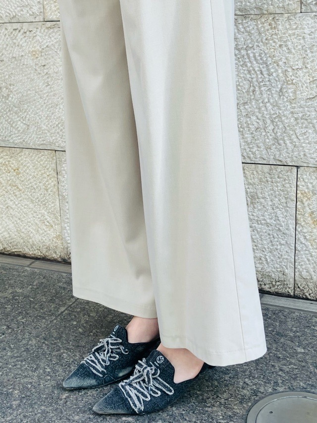 MARECHAL　TERRE　ZMT251PT037　マルシャルテル　定番ワイドパンツ　BLACK / GRAY / LIGHT BEIGE / KHAKI