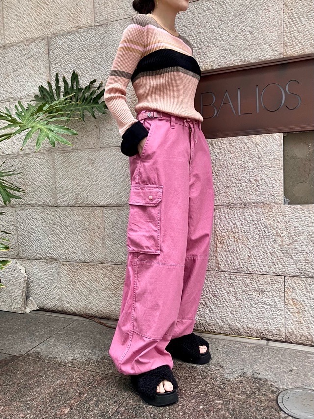 marjan pejolski マラヤンペジョスキ 刺繍タンクトップ ピンク marjan pejolski マラヤンペジョスキ 刺繍タンクトップ ピンク marjan