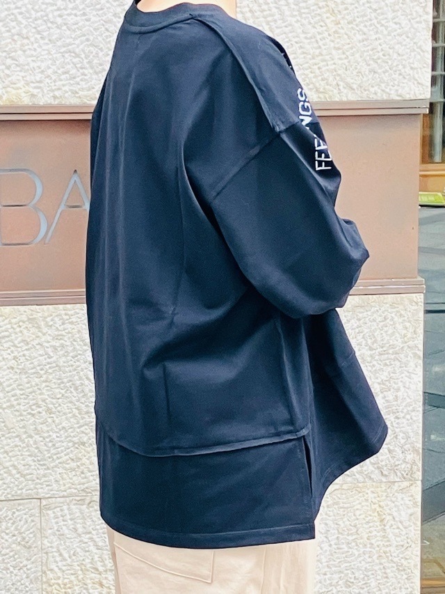 MAISON MAVERICK PRESENTS　シルバー ロゴ Ｔシャツ　WHITE / BLACK  MM5109 メゾン マヴェリック プレゼンツ