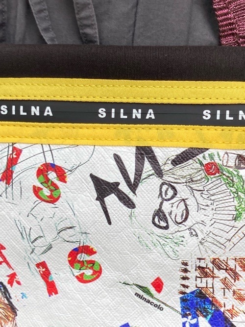 SILNA　MINACOLO　　両面使える　サコッシュ　　ＳＢ2510　YELLOW 　シルナ　ミナコロ