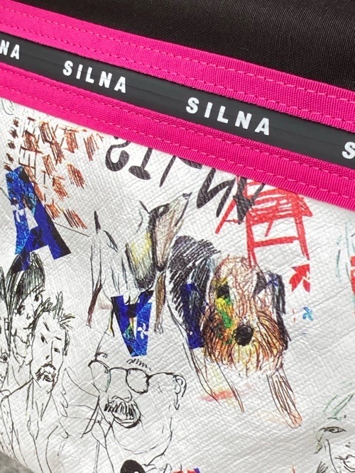 SILNA　MINACOLO　　両面使える　サコッシュ　　ＳＢ2510　GREEN 　シルナ　ミナコロ