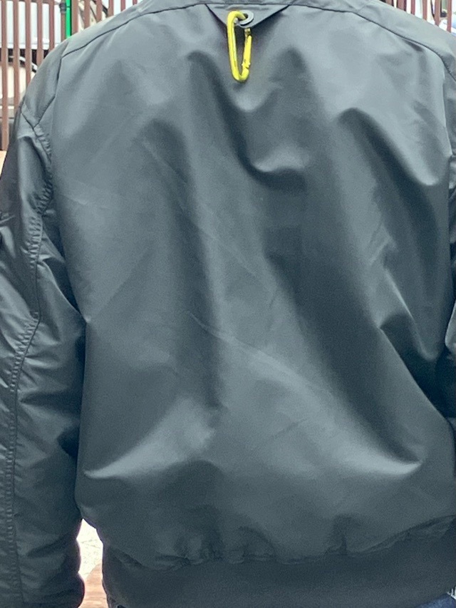 WhiteMountaineering　WM2573201　ALPHA INDUSTRIES コラボジャケット 　BLACK　　ホワイトマウンテニアリング