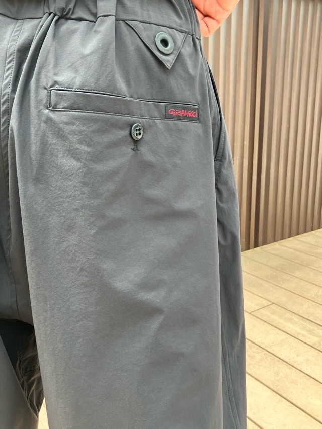 White Mountaineering 　ホワイトマウンテニアリング　×　GRAMICCI サルエルパンツ WM2571405  BLACK/NAVY