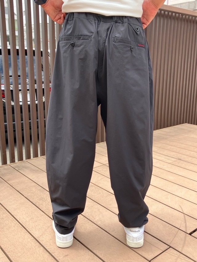 White Mountaineering 　ホワイトマウンテニアリング　×　GRAMICCI サルエルパンツ WM2571405  BLACK/NAVY