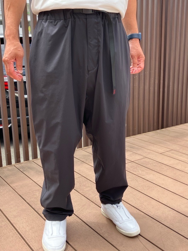 White Mountaineering 　ホワイトマウンテニアリング　×　GRAMICCI サルエルパンツ WM2571405  BLACK/NAVY