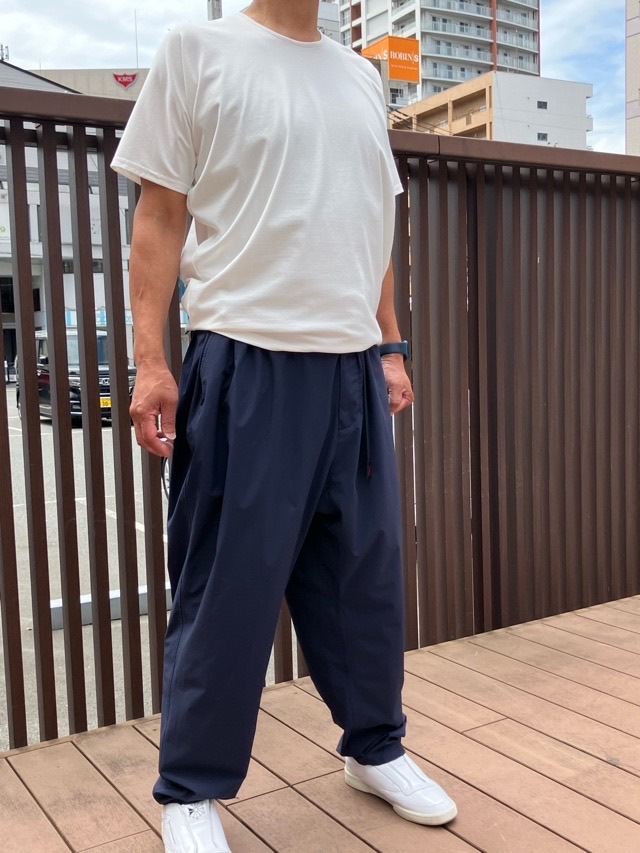White Mountaineering 　ホワイトマウンテニアリング　×　GRAMICCI サルエルパンツ WM2571405  BLACK/NAVY