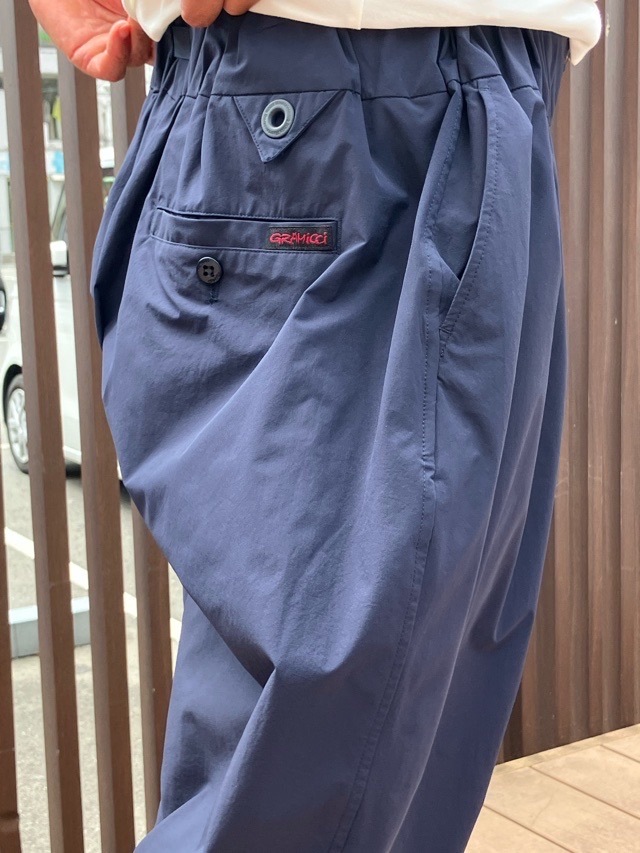 White Mountaineering 　ホワイトマウンテニアリング　×　GRAMICCI サルエルパンツ WM2571405  BLACK/NAVY