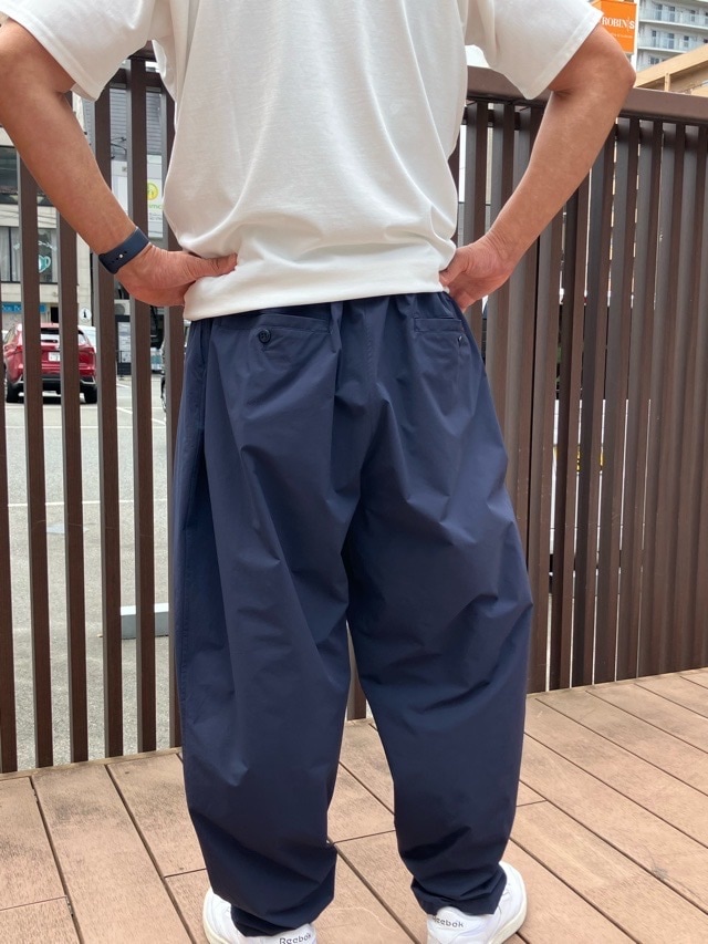 White Mountaineering 　ホワイトマウンテニアリング　×　GRAMICCI サルエルパンツ WM2571405  BLACK/NAVY