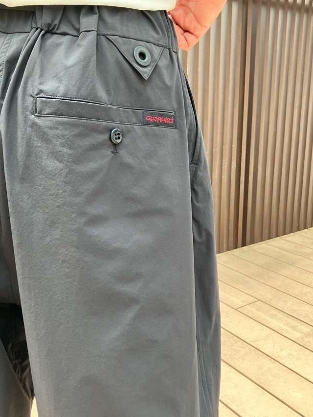 White Mountaineering 　ホワイトマウンテニアリング　×　GRAMICCI サルエルパンツ WM2571405  BLACK/NAVY