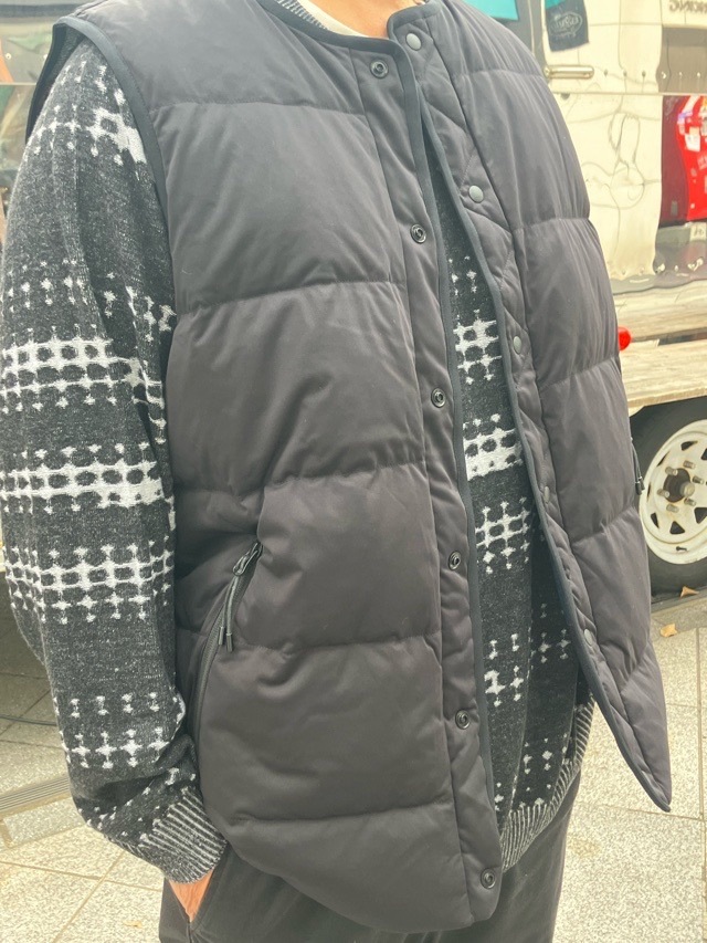 White Mountaineering WM×TAIONリバーシブルダウンベスト　ホワイトマウンテニアリング　ＷＭ2573216  BLACK