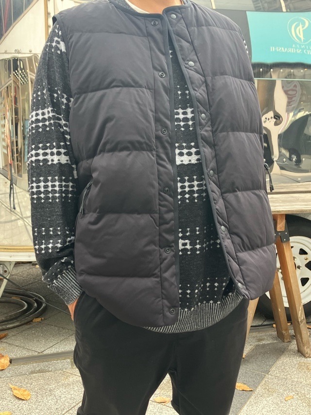 White Mountaineering WM×TAIONリバーシブルダウンベスト　ホワイトマウンテニアリング　ＷＭ2573216  BLACK