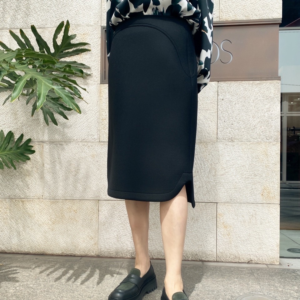 BEATING HEART ビーティングハート ウールポンチ 膝丈 スカート