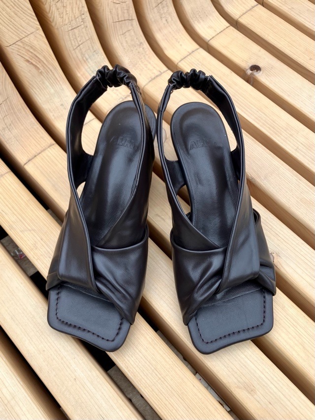 ALM.クロスデザインサンダル  AL132  BROWN 　アルム
