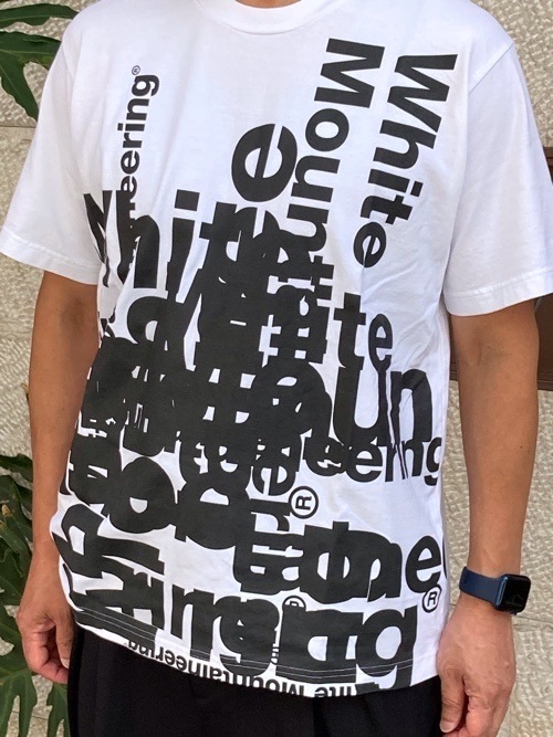 WhiteMountaineering　OVERLAP LOGO T-SHIRT　WM2373510　ホワイトマウンテニアリング　オーバーラップ　ロゴＴシャツ