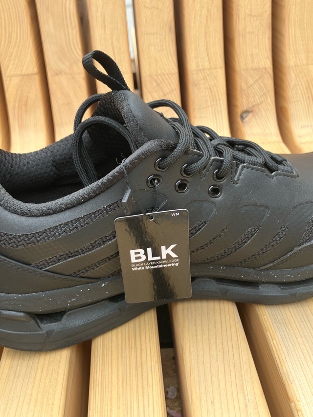 WhiteMountaineering　BK2671085　WATERPROOFスニーカー　BLACK　ホワイトマウンテニアリング　　
