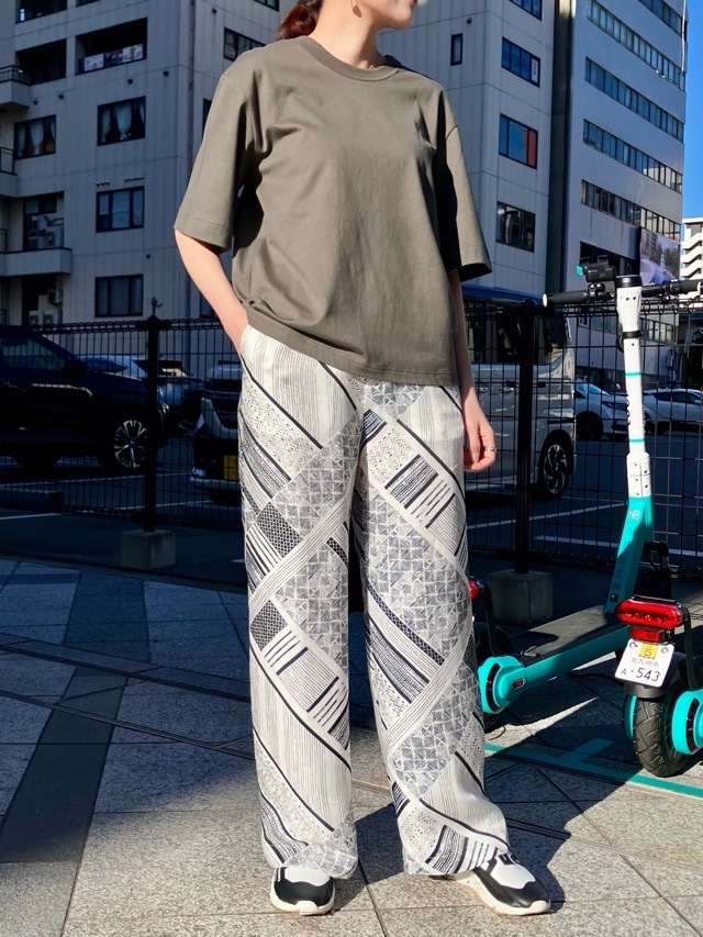 NEAR.NIPPON 　バックスラッシュTシャツ　340-24　 OLIVE/WHITE / BLACK　ニア-ニッポン