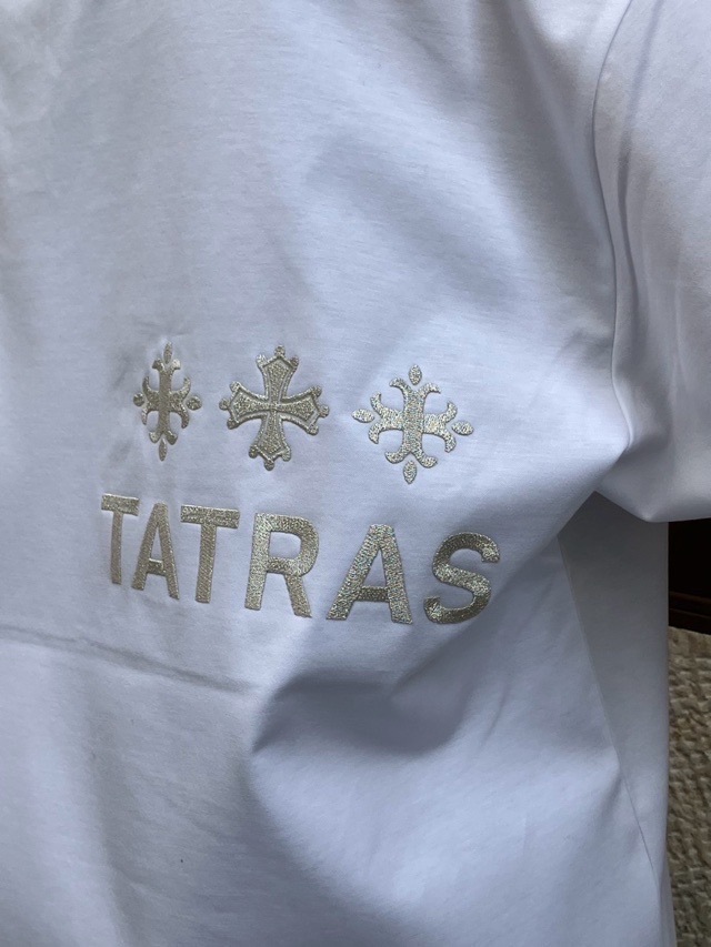 TATRAS タトラス 胸・背中ロゴ Ｔシャツ ヌンキ MTAT25S8193-M 2025年春夏