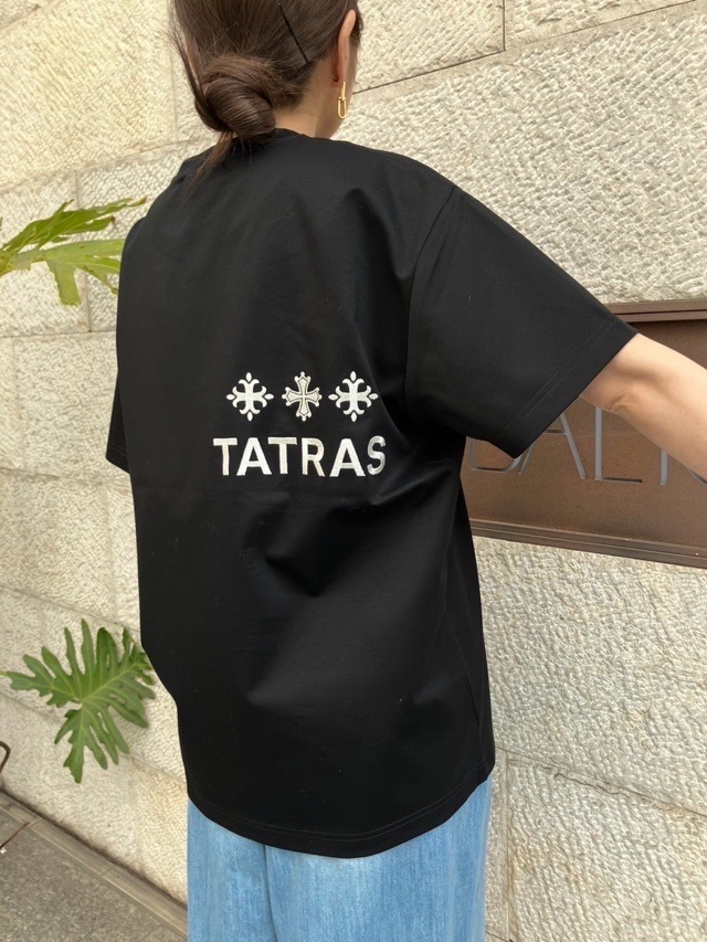 TATRAS タトラス 胸・背中ロゴ Ｔシャツ ヌンキ MTAT25S8193-M 2025年春夏