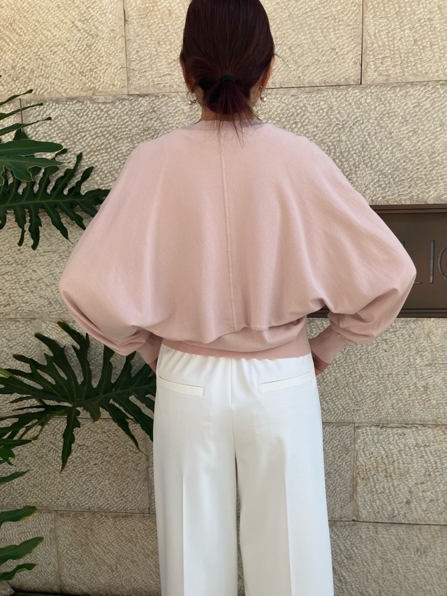 BEATINGHEART ケープ袖付き カーディガン BK205L1 LIGHT GREEN(G1) / PINK (R1) ビーティングハート