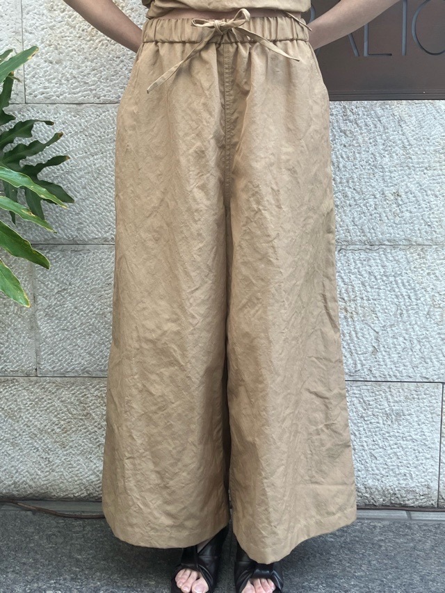 BEATING HEART　ウエスト紐 ガウチョパンツ  BP201M1   NAVY (B8) / BEIGE（M3）    ビーティングハート
