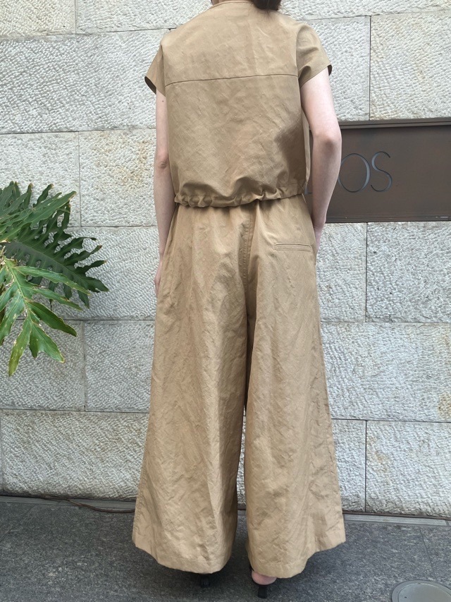 BEATING HEART　ウエスト紐 ガウチョパンツ  BP201M1   NAVY (B8) / BEIGE（M3）    ビーティングハート