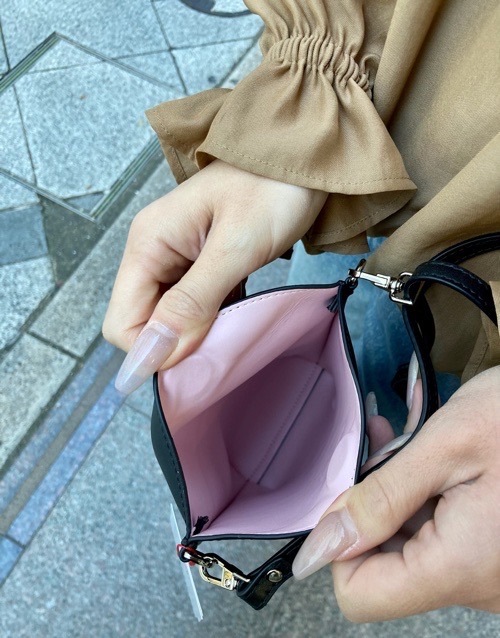 SILNA MINACOLO マルチケース サコシュ BLACK/SILVER/GOLD/PINK SZ1501 - MULTI CASE シルナ ミナコロ