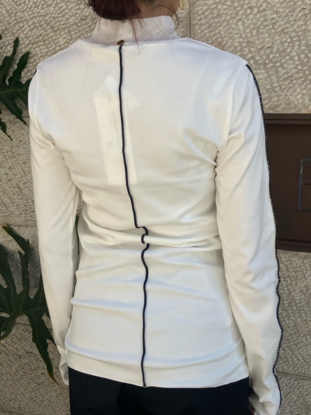 MARECHAL TERRE 　チュールレイヤードトップス　ZMT254CT306  OFFWHITE(002) / BLACK(009)/BEIGE(033)　マルシャルテル