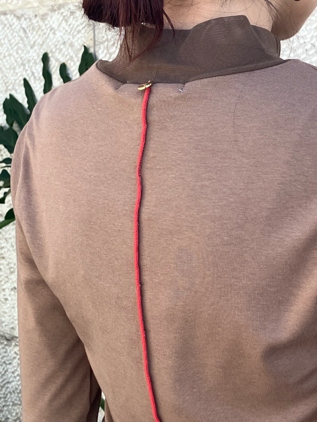 MARECHAL TERRE 　チュールレイヤードトップス　ZMT254CT306  OFFWHITE(002) / BLACK(009)/BEIGE(033)　マルシャルテル