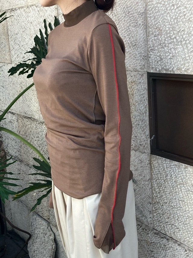 MARECHAL TERRE 　チュールレイヤードトップス　ZMT254CT306  OFFWHITE(002) / BLACK(009)/BEIGE(033)　マルシャルテル