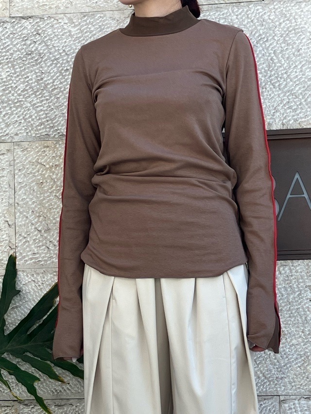 MARECHAL TERRE 　チュールレイヤードトップス　ZMT254CT306  OFFWHITE(002) / BLACK(009)/BEIGE(033)　マルシャルテル