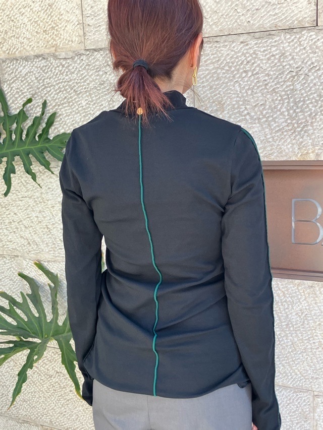 MARECHAL TERRE 　チュールレイヤードトップス　ZMT254CT306  OFFWHITE(002) / BLACK(009)/BEIGE(033)　マルシャルテル