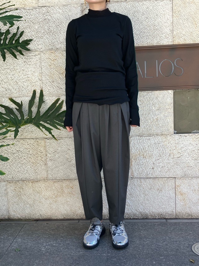 MARECHAL TERRE 　チュールレイヤードトップス　ZMT254CT306  OFFWHITE(002) / BLACK(009)/BEIGE(033)　マルシャルテル