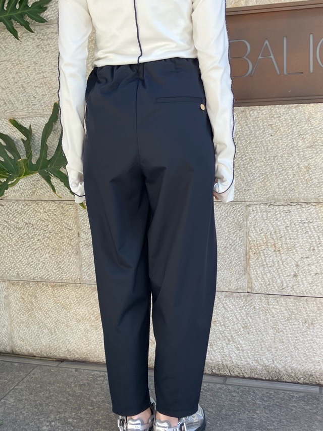 MARECHAL TERRE 　ギャザータックパンツ　ZMT254PT341  CHARCOAL GRAY(017) / BLACK(009)/NAVY(028)/LIGHT BEIGE（031） 　マルシャルテル