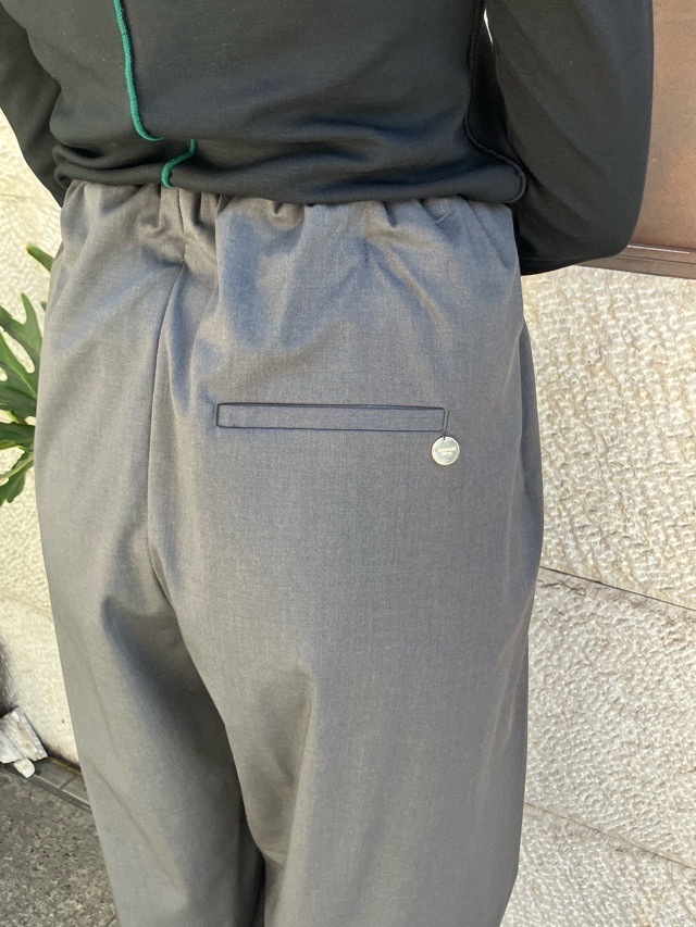 MARECHAL TERRE 　ギャザータックパンツ　ZMT254PT341  CHARCOAL GRAY(017) / BLACK(009)/NAVY(028)/LIGHT BEIGE（031） 　マルシャルテル