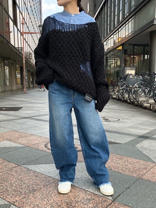 woadblue ウォードブルー　BULLET バレル デニム パンツ　BLUE　WB23308