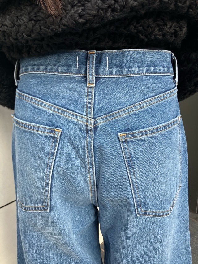 woadblue ウォードブルー　BULLET バレル デニム パンツ　BLUE　WB23308