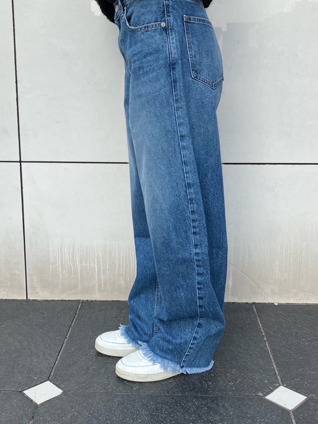 woadblue ウォードブルー　BULLET バレル デニム パンツ　BLUE　WB23308