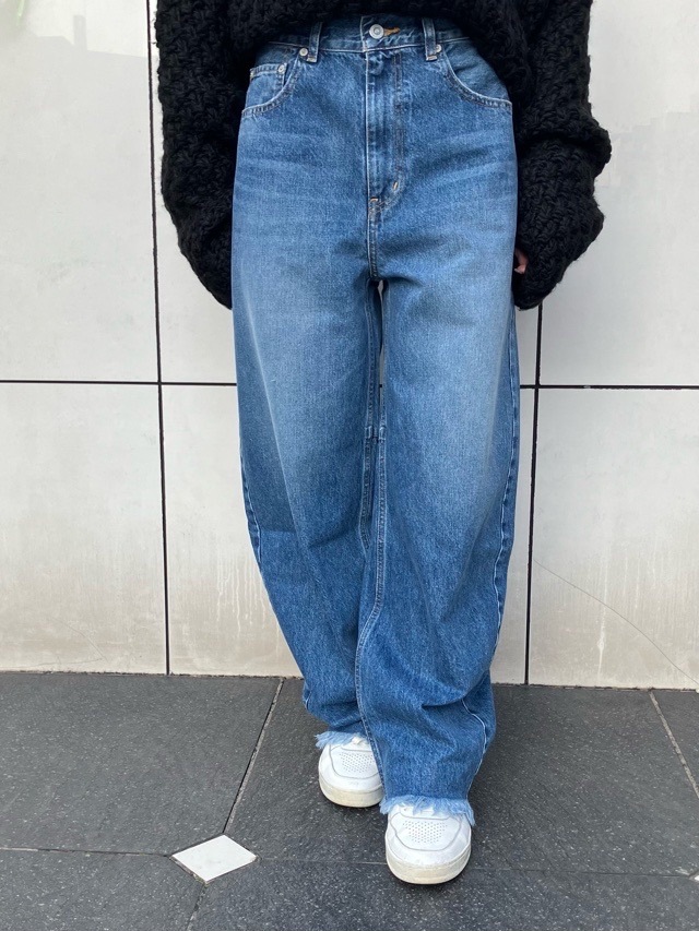 woadblue ウォードブルー　BULLET バレル デニム パンツ　BLUE　WB23308