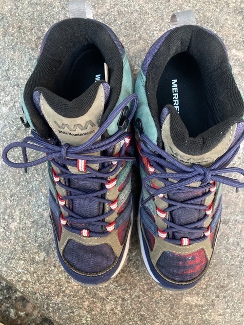 WM X MERRELL 'MOAB 3　WM2373801  multi　マルチ　カラー　ホワイトマウンテニアリング　メレル　コラノレーション　ハイキングシューズ