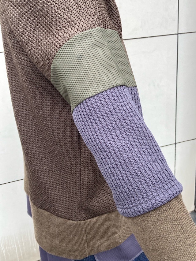 White Mountaineering レイヤードロングスリ－ブＴシャツ　ホワイトマウンテニアリング　ＷＭ2573514  KHAKI