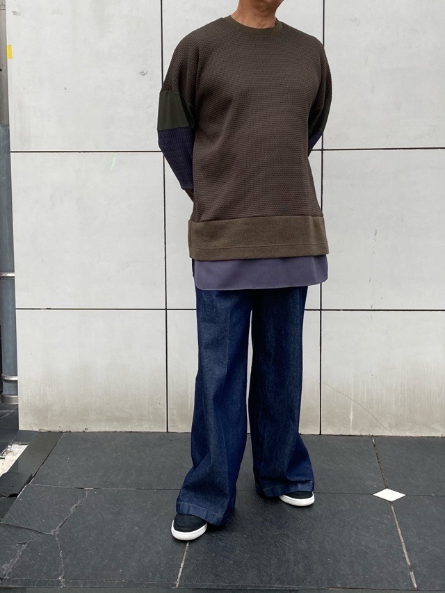 White Mountaineering レイヤードロングスリ－ブＴシャツ　ホワイトマウンテニアリング　ＷＭ2573514  KHAKI