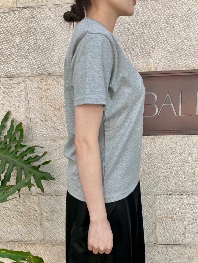 MAISON MAVERICK PRESENTS　エンボスロゴ インベーダー プリント Tシャツ  MM5161   WHITE / GRAY / BLACK　メゾン マヴェリック プレゼンツ