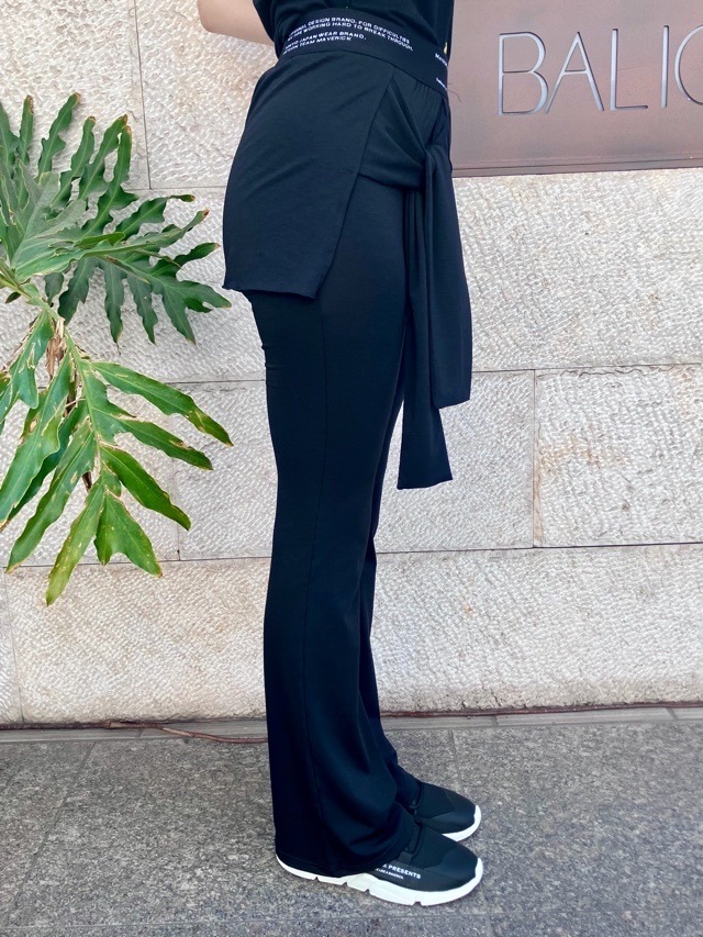 MAISON MAVERICK PRESENTS　  ウエスト ロゴテープ ストレッチ パンツ   MM5156   GRAY / BLACK　メゾン マヴェリック プレゼンツ