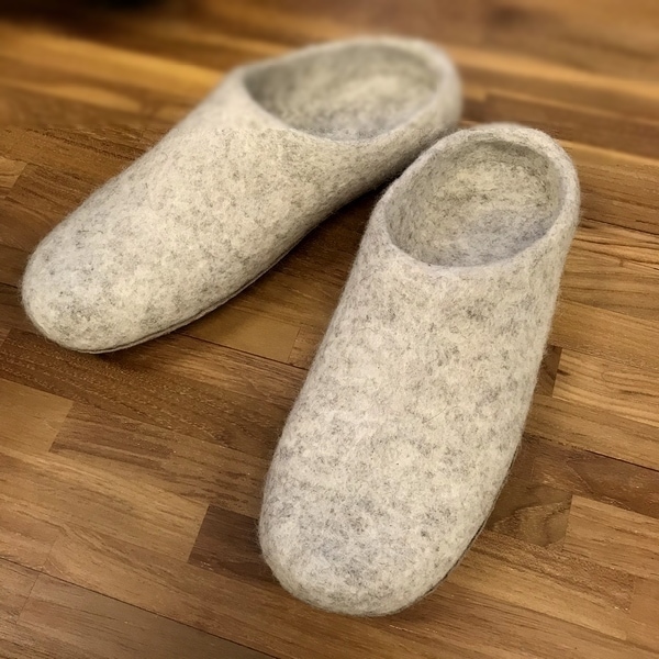 フェルトルームシューズ　ベージュ　M コリン フェルト ルームシューズ | 家具・インテリア