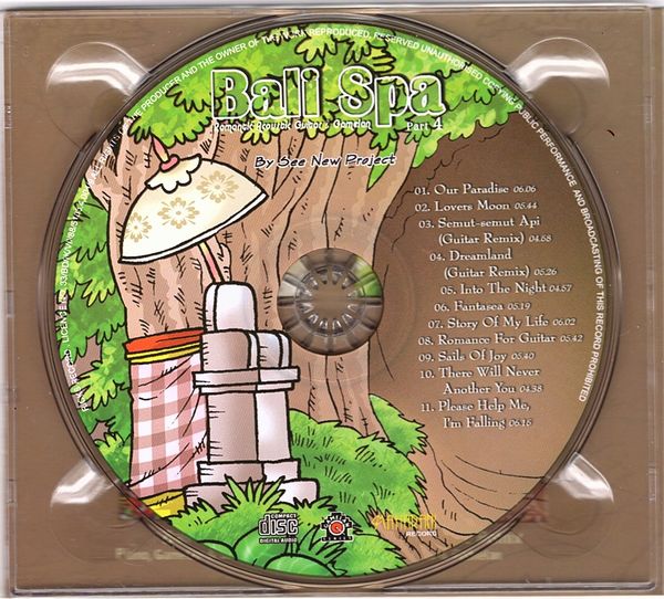 CD��Bali Spa 4��Guitar & Gamelan�ۥХ� ���ѡ��Х� �ҡ����CD��������ߥ塼���å����Х���CD�ڥ쥿���ѥå��饤��OK��
