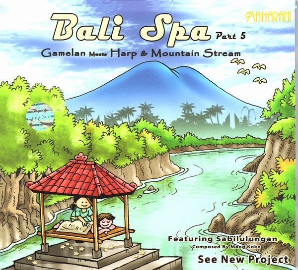 CD��Bali Spa 5��Gamelan Meets Harp & Mountain Stream�ۥХ� ���ѡ��Х� �ҡ����CD��������ߥ塼���å����Х���CD�ڥ쥿���ѥå��饤��OK��