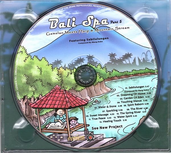CD��Bali Spa 5��Gamelan Meets Harp & Mountain Stream�ۥХ� ���ѡ��Х� �ҡ����CD��������ߥ塼���å����Х���CD�ڥ쥿���ѥå��饤��OK��