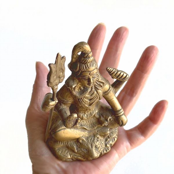 シヴァ神 真鍮像 創造と破壊の神様 | 仏像・神像 | アジアンライフスタイルチャナン 公式通販
